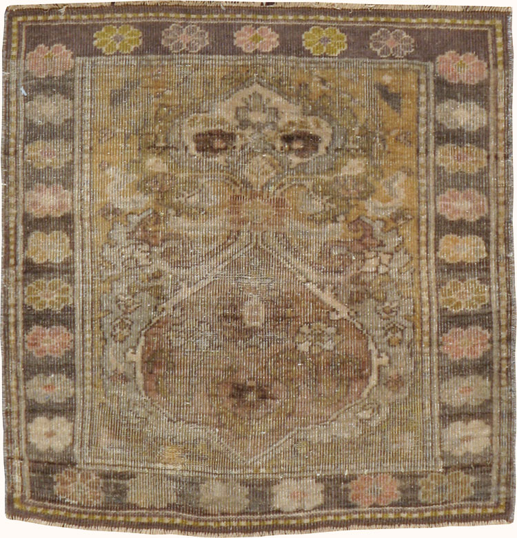 Antique Persian Malayer Square Rug, No.21645 - Gss