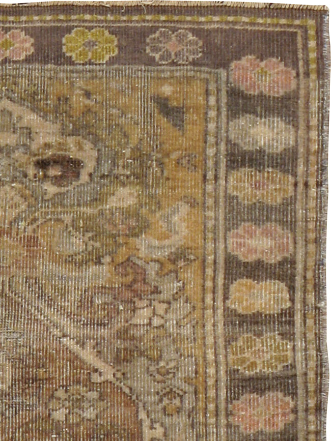 Antique Persian Malayer Square Rug, No.21645 - Gss