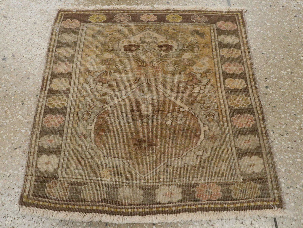 Antique Persian Malayer Square Rug, No.21645 - Gss