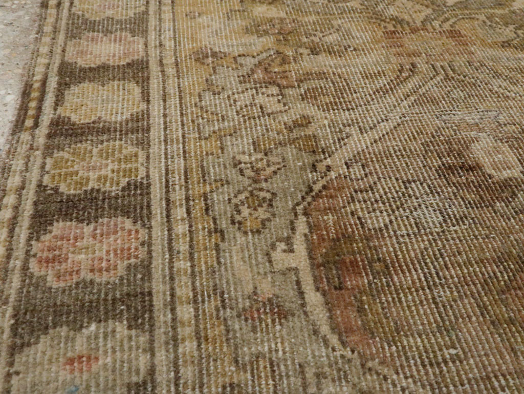 Antique Persian Malayer Square Rug, No.21645 - Gss