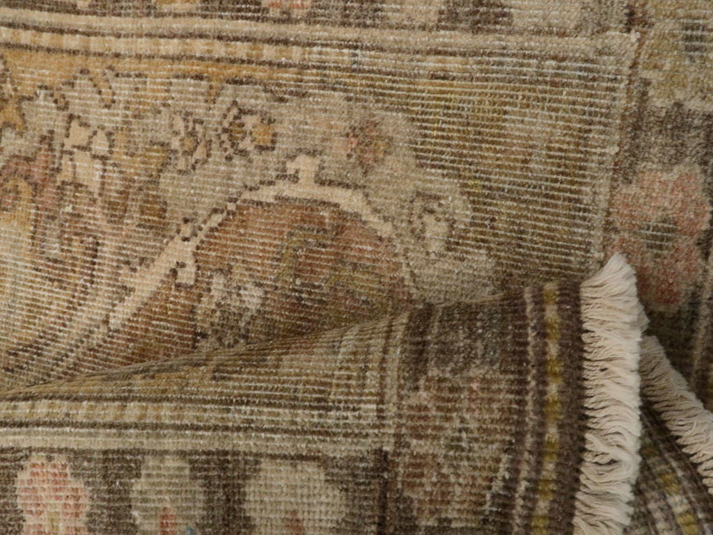 Antique Persian Malayer Square Rug, No.21645 - Gss