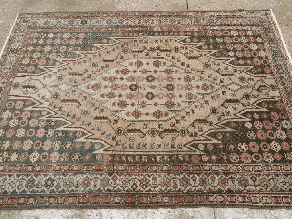 Antique Persian Malayer Rug, No.21655 - Gss