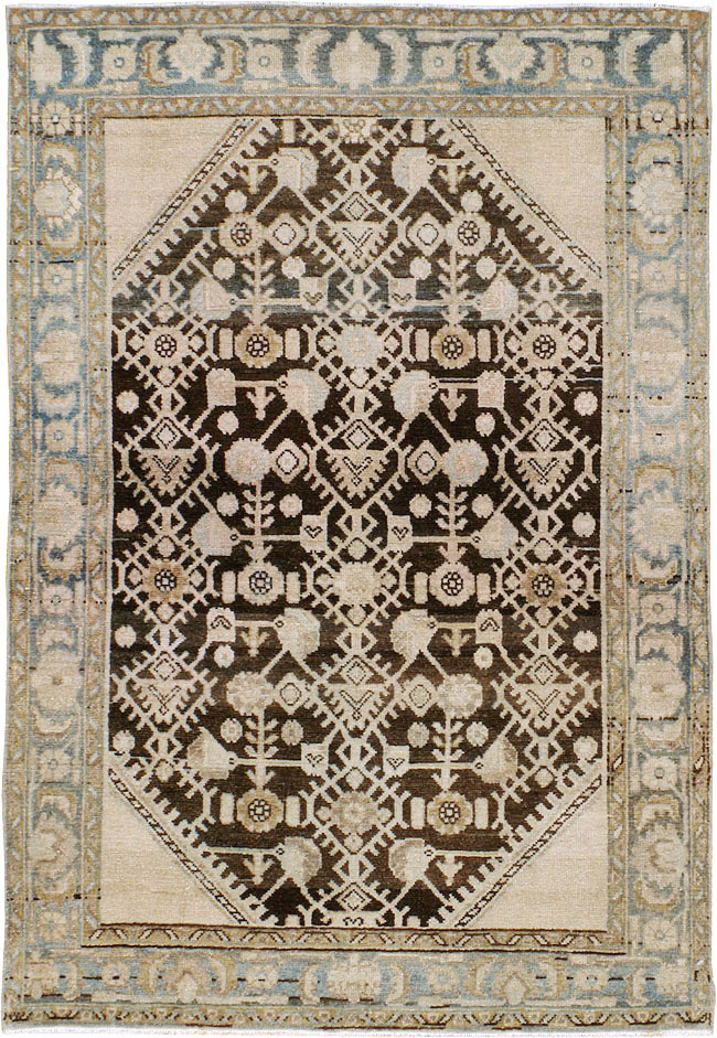 Vintage Persian Malayer Rug, No.21656 - Gss