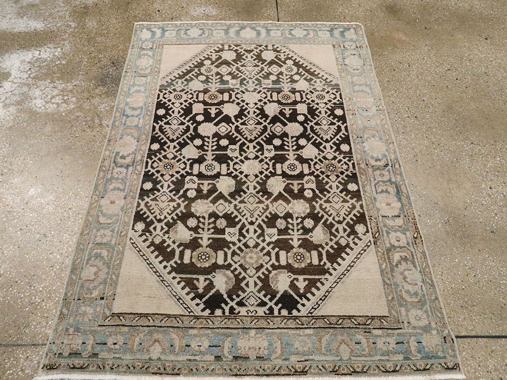 Vintage Persian Malayer Rug, No.21656 - Gss