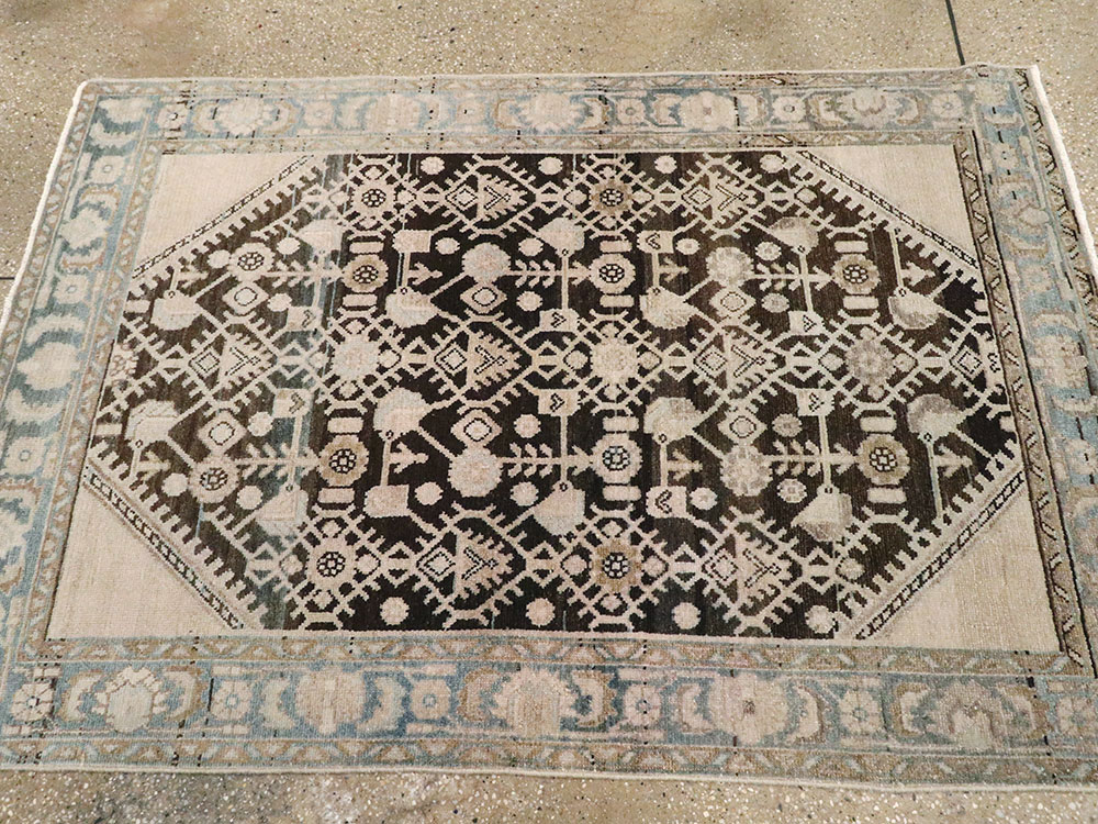 Vintage Persian Malayer Rug, No.21656 - Gss