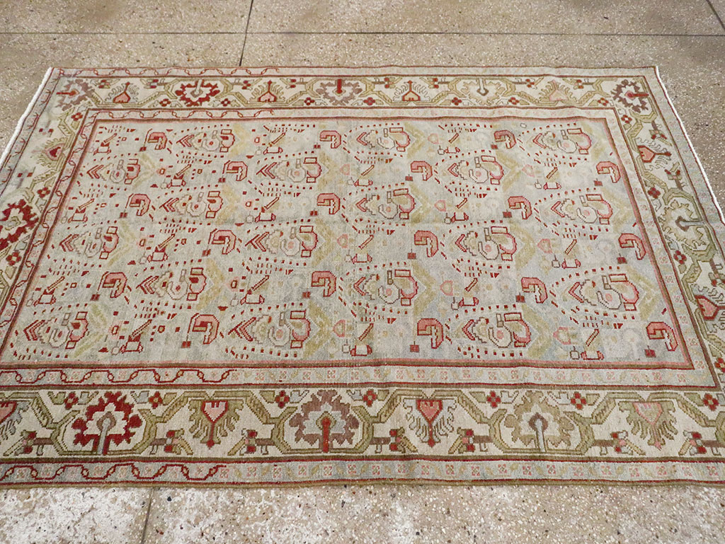 Vintage Persian Malayer Rug, No.21657 - Gss