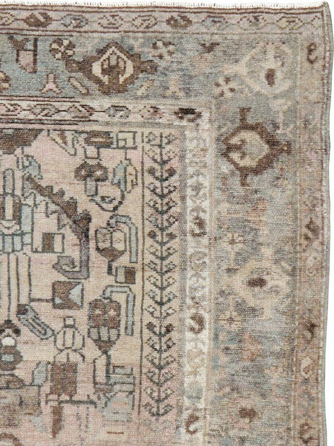 Vintage Persian Malayer Rug, No.21660 - Gss