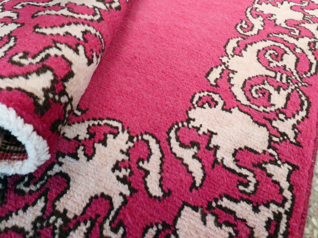 Vintage Persian Tabriz Rug (Pair: 1 of 2), No.21665 - Gss