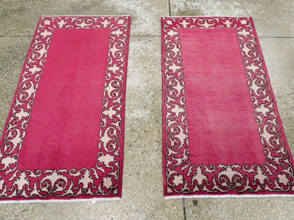 Vintage Persian Tabriz Rug (Pair: 1 of 2), No.21665 - Gss