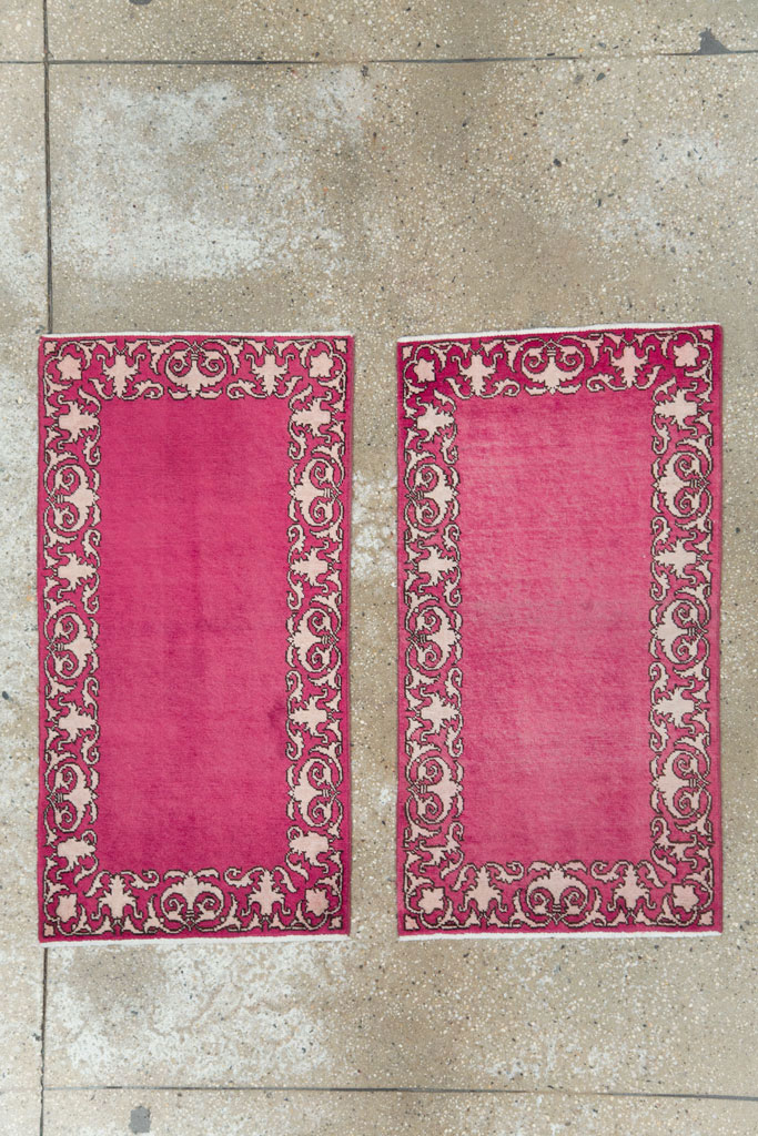 Vintage Persian Tabriz Rug (Pair: 1 of 2), No.21665 - Gss