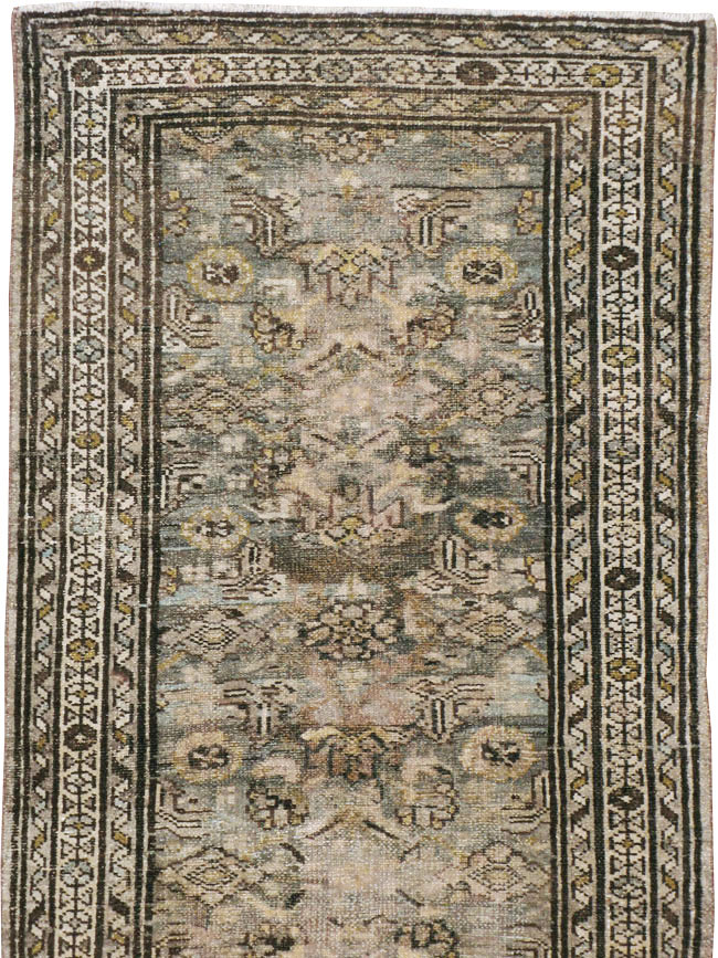 Vintage Persian Malayer Runner, No.21671 - Gss