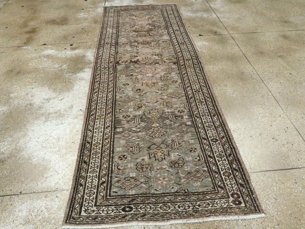 Vintage Persian Malayer Runner, No.21671 - Gss