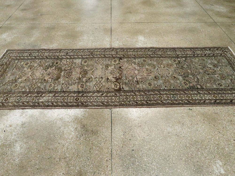 Vintage Persian Malayer Runner, No.21671 - Gss