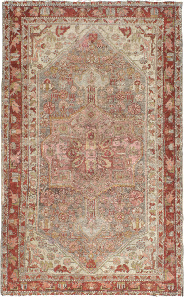Vintage Persian Kurdish Rug, No.21673 - Gss