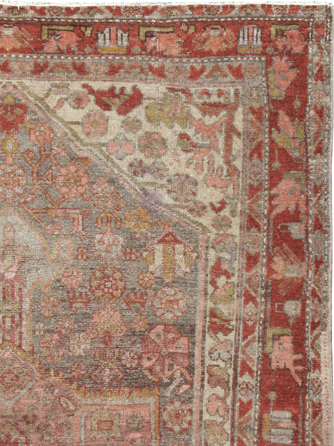 Vintage Persian Kurdish Rug, No.21673 - Gss