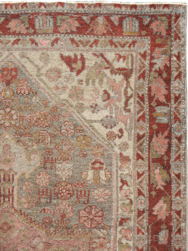 Vintage Persian Kurdish Rug, No.21673 - Gss