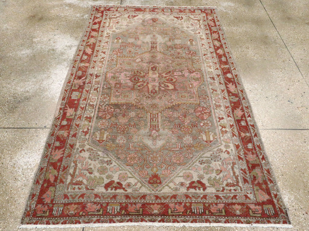 Vintage Persian Kurdish Rug, No.21673 - Gss