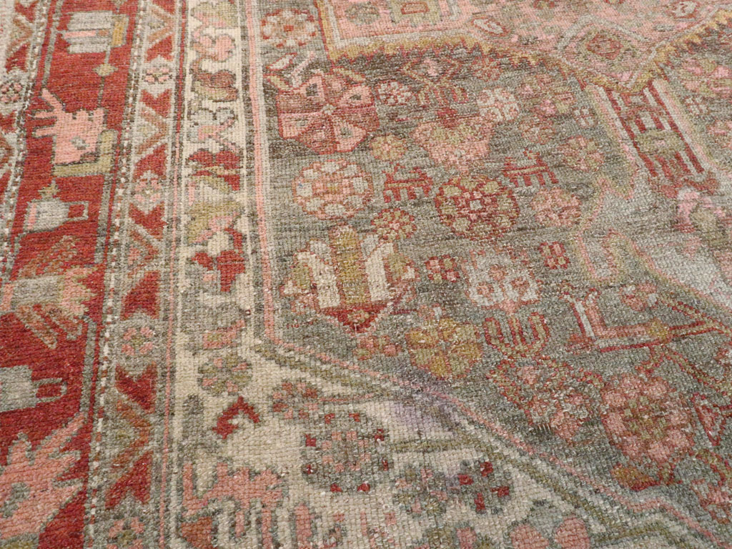Vintage Persian Kurdish Rug, No.21673 - Gss