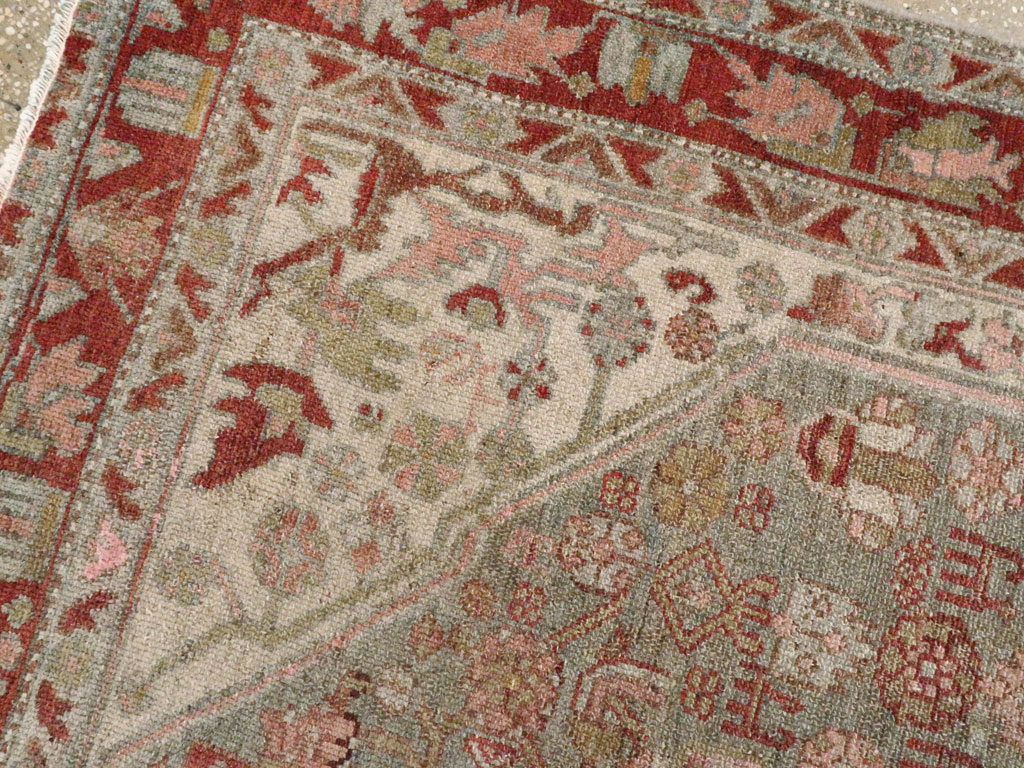 Vintage Persian Kurdish Rug, No.21673 - Gss