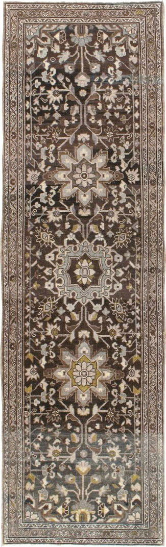 Vintage Persian Malayer Runner, No.21675 - Gss