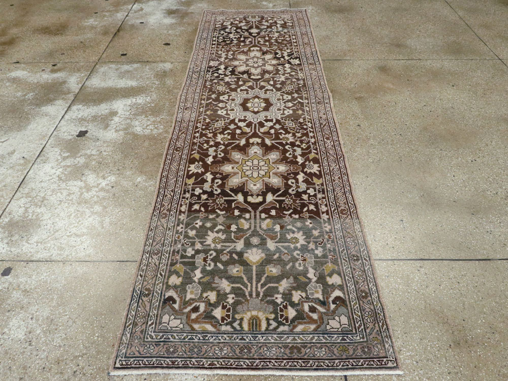 Vintage Persian Malayer Runner, No.21675 - Gss
