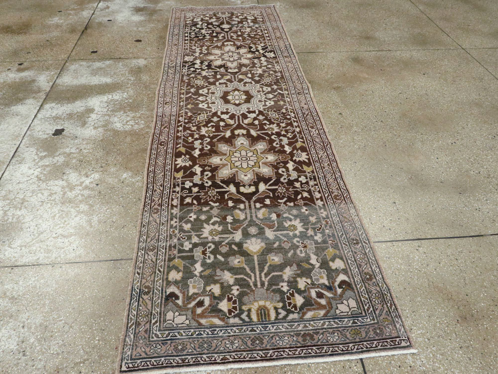 Vintage Persian Malayer Runner, No.21675 - Gss
