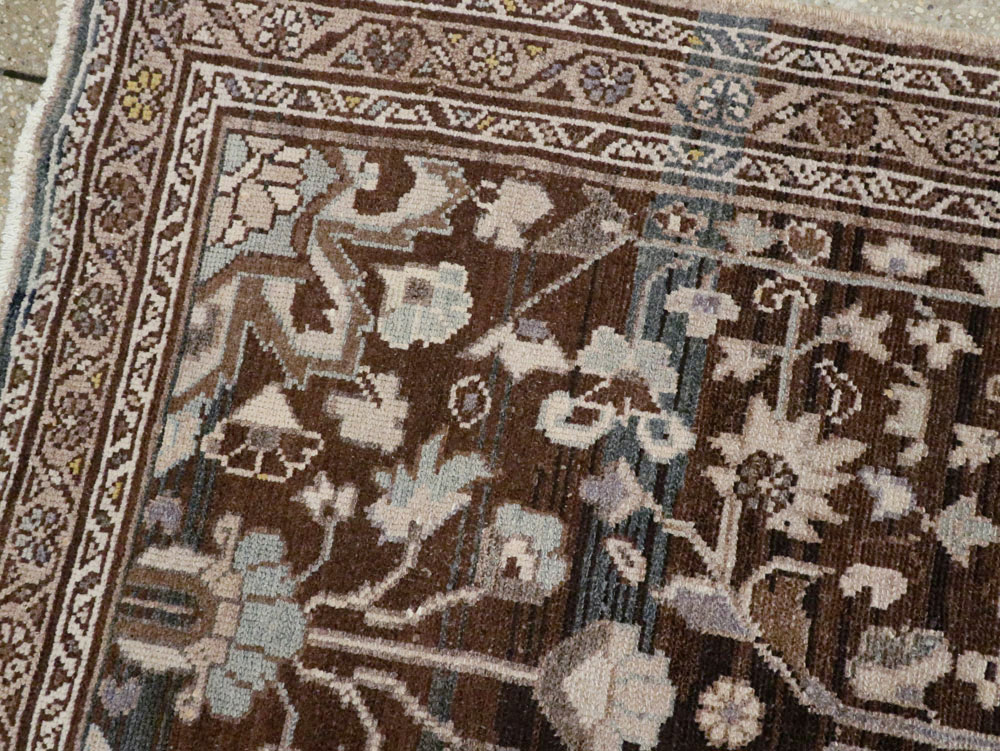 Vintage Persian Malayer Runner, No.21675 - Gss