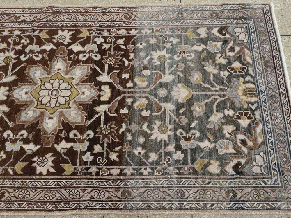 Vintage Persian Malayer Runner, No.21675 - Gss