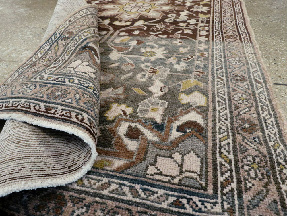 Vintage Persian Malayer Runner, No.21675 - Gss