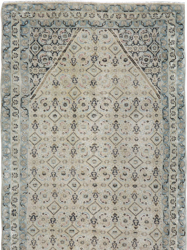 Vintage Persian Tabriz Runner, No.21676 - Gss