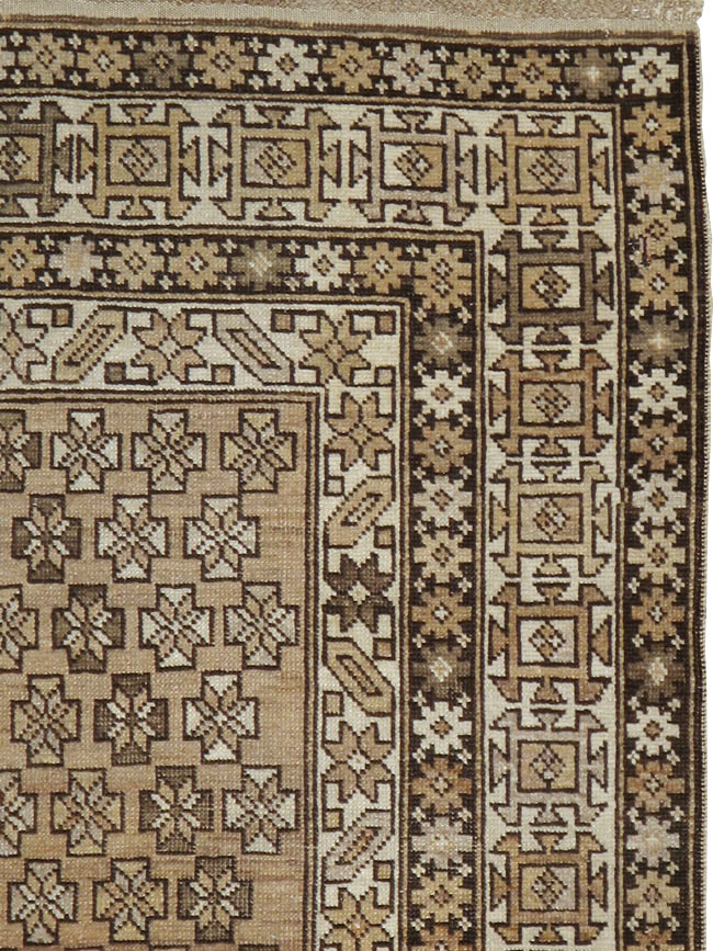 Antique Caucasian Shirvan Rug, No.21685 - Gss