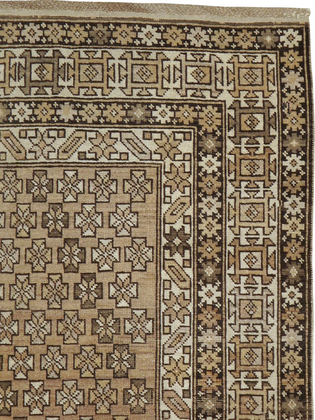Antique Caucasian Shirvan Rug, No.21685 - Gss