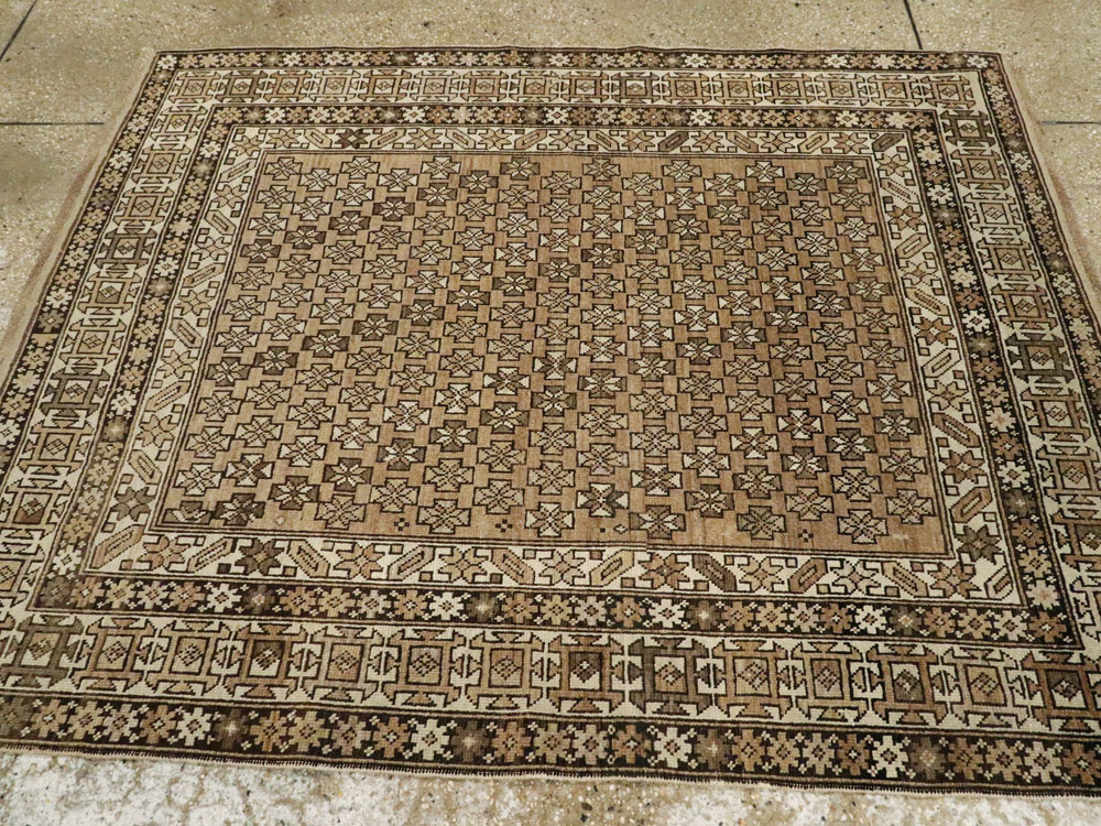 Antique Caucasian Shirvan Rug, No.21685 - Gss