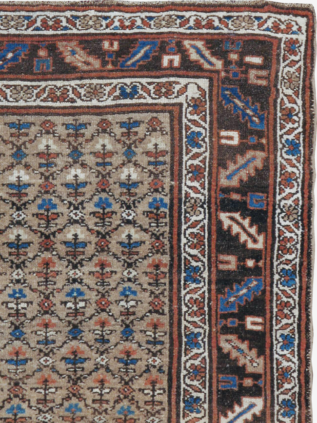 Antique Persian Kurdish Rug, No.21689 - Gss