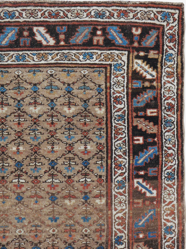 Antique Persian Kurdish Rug, No.21689 - Gss