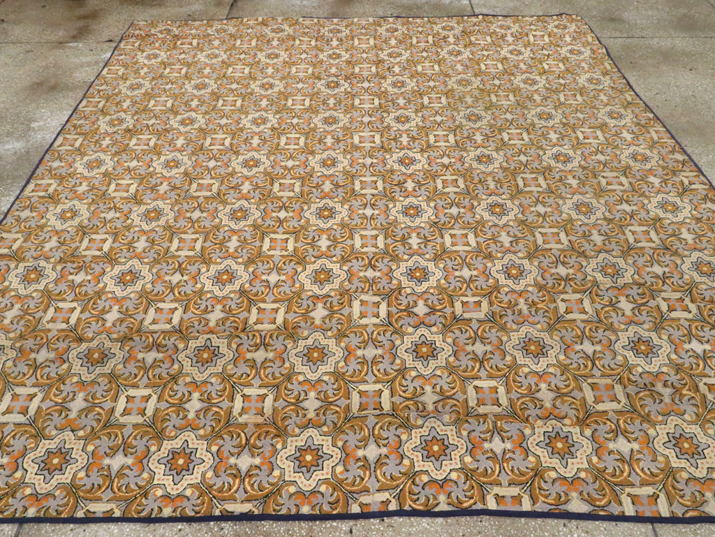Antique American Hook Rug, No.21739 - Gss