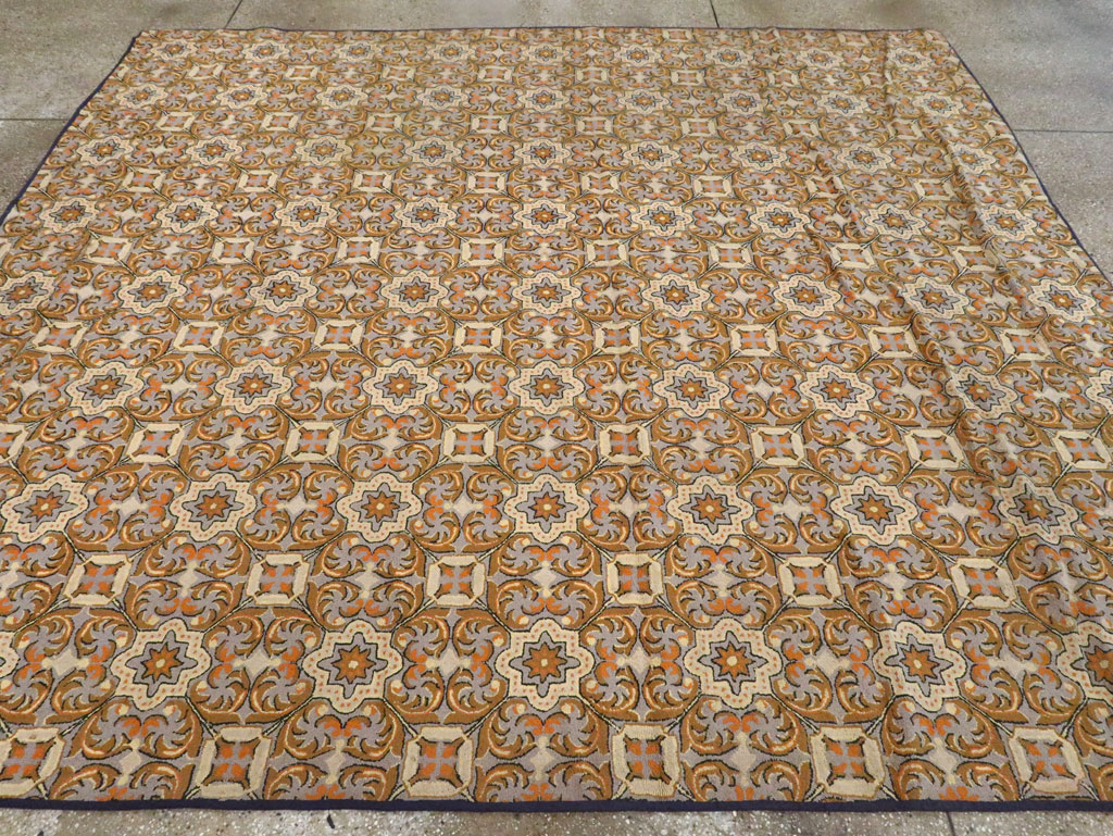 Antique American Hook Rug, No.21739 - Gss