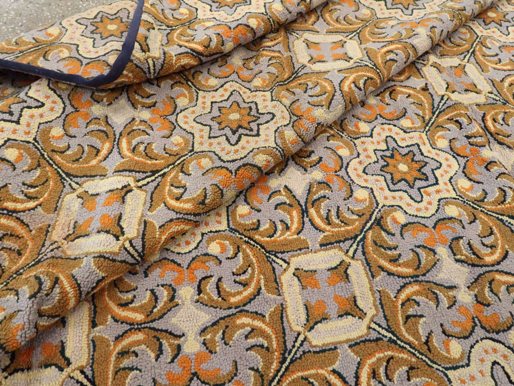 Antique American Hook Rug, No.21739 - Gss