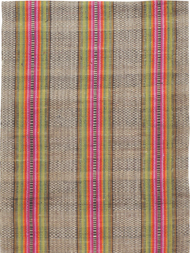 Vintage American Braid Rug, No.21753 - Gss