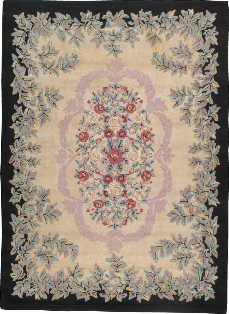 Vintage American Hooked Room Size Carpet, No.21763 - Gss