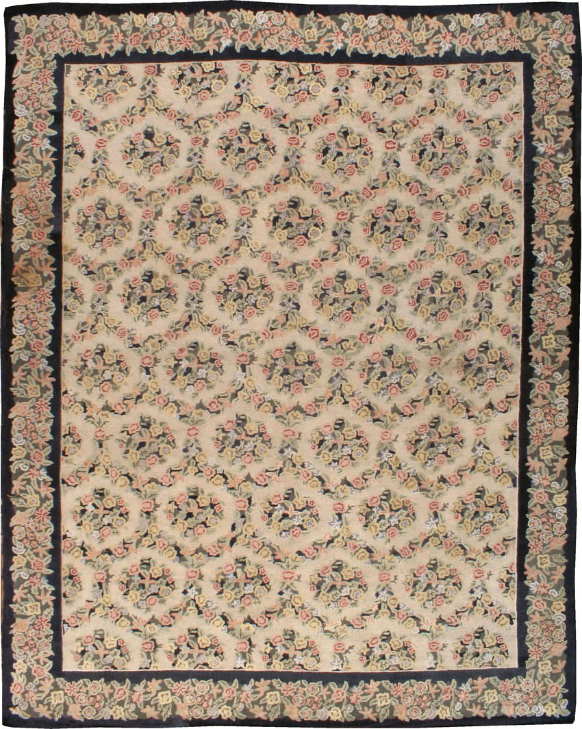 Antique American Hook Rug, No.21765 - Gss