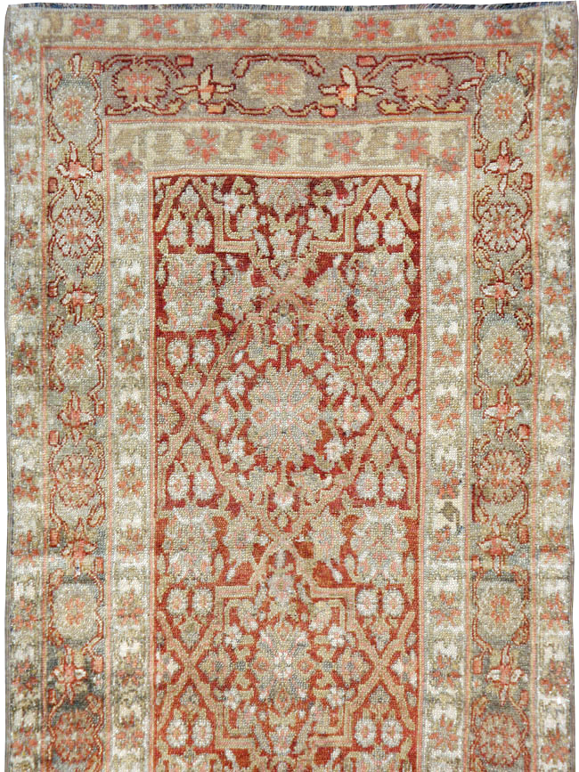 Antique Persian Bibikabad Runner, No.21767 - Gss