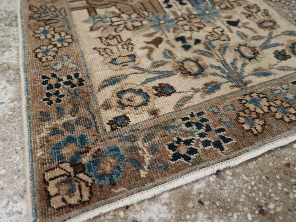 Antique Persian Tabriz Pictorial Rug (Pair: 2 of 2), No.21770 - Gss