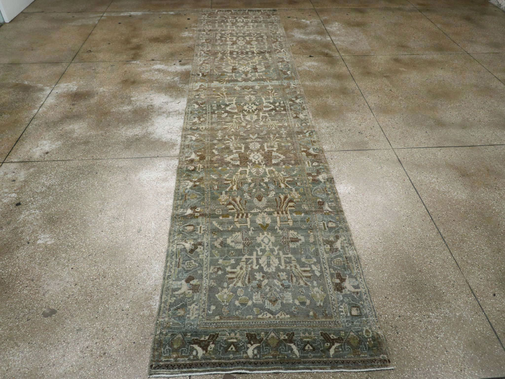 Vintage Persian Malayer Runner, No.21773 - Gss
