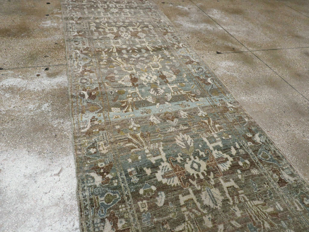 Vintage Persian Malayer Runner, No.21773 - Gss