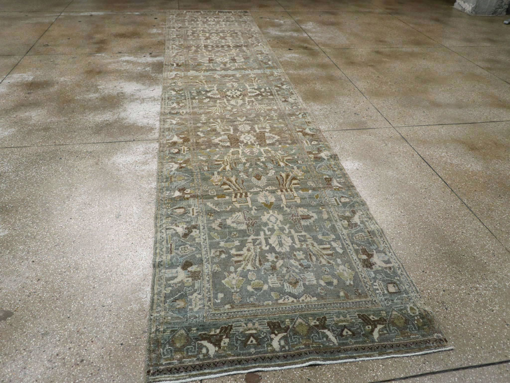 Vintage Persian Malayer Runner, No.21773 - Gss