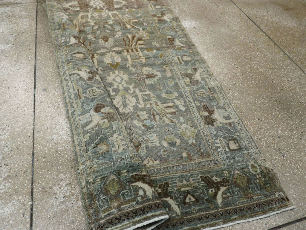 Vintage Persian Malayer Runner, No.21773 - Gss