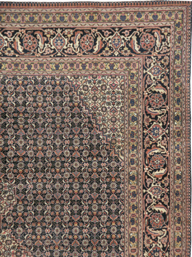 Vintage Persian Tabriz Carpet, No.21785 - Gss