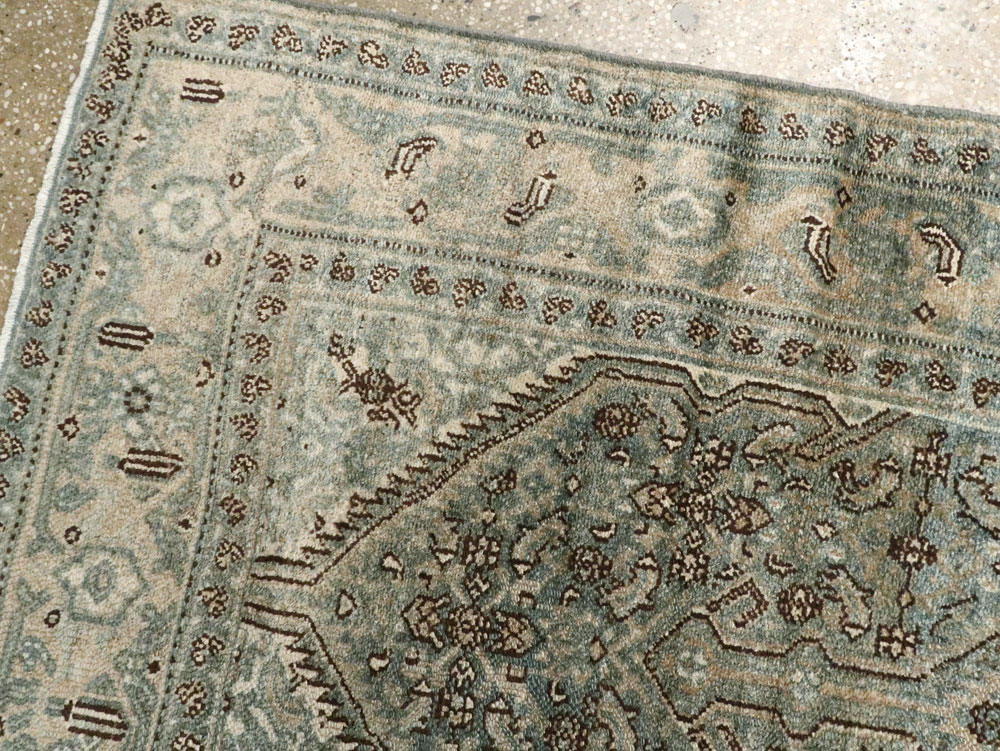 Antique Persian Bibikabad Long Runner, No.21795 - Gss