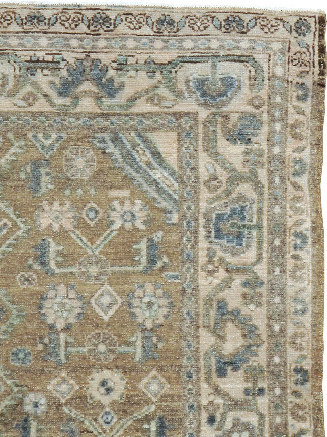 Vintage Persian Malayer Square Rug, No.21807 - Gss